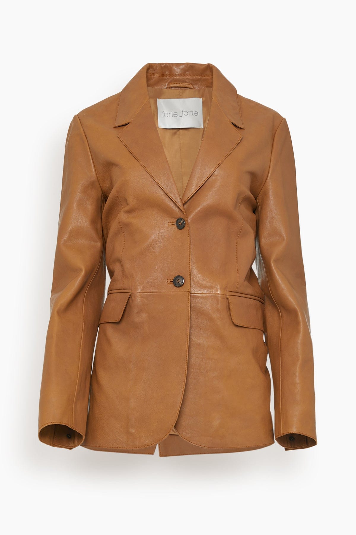 Forte Forte Jackets Leather Jacket in Tan Forte Forte Leather Jacket in Tan