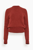 Dries Van Noten Sweaters Texas Sweater in Wine Dries Van Noten Texas Sweater in Wine