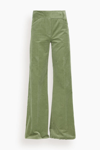 Twisted Structure Pant in Mistletoe