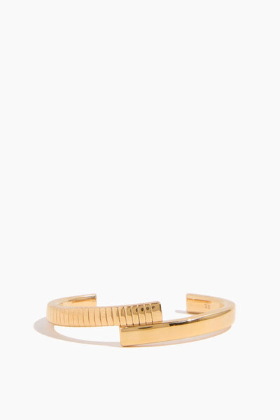 Joia Twist Cuff in Yellow Gold