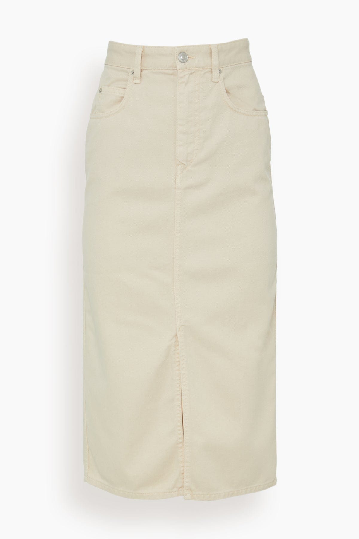 Isabel Marant Tilauria Skirt in Ecru – Hampden Clothing