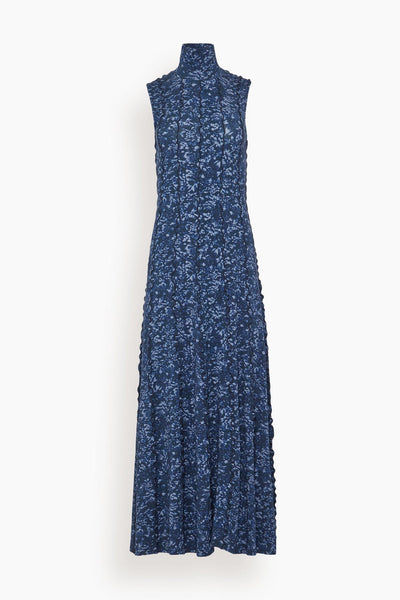 Valentina Dress in Navy/Slate