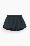 Dorothee Schumacher Shiny Statement Skirt in Graphite