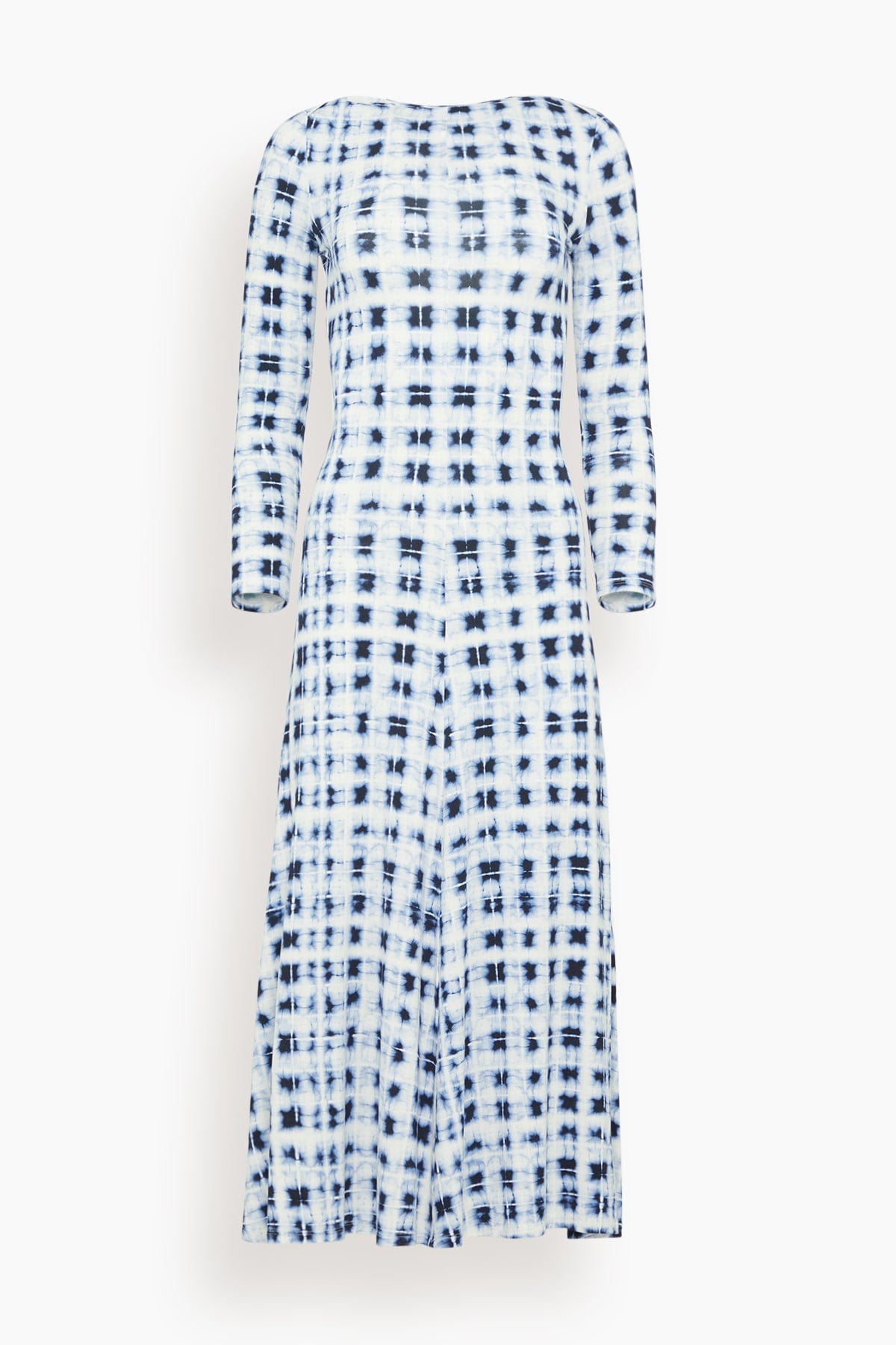 Proenza Schouler White Label Jen Dress in Indigo Multi