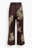 Alemais Josie Pant in Plum