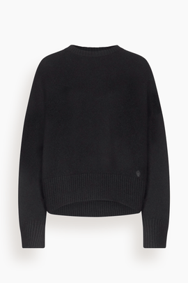 Anton Crewneck Sweater in Black