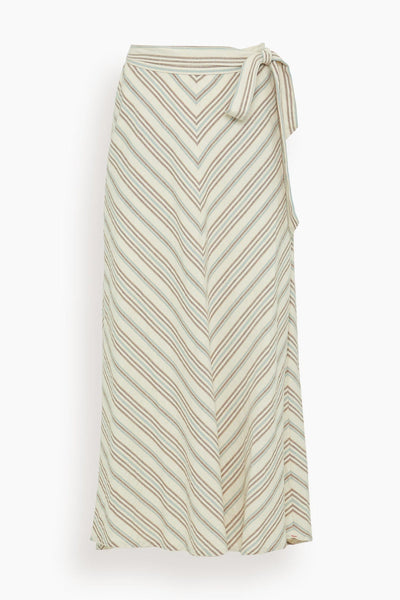 Mikayla Skirt in Ivory Sand