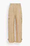 Raquel Allegra Pants Wilshire Pant in Khaki Raquel Allegra Wilshire Pant in Khaki