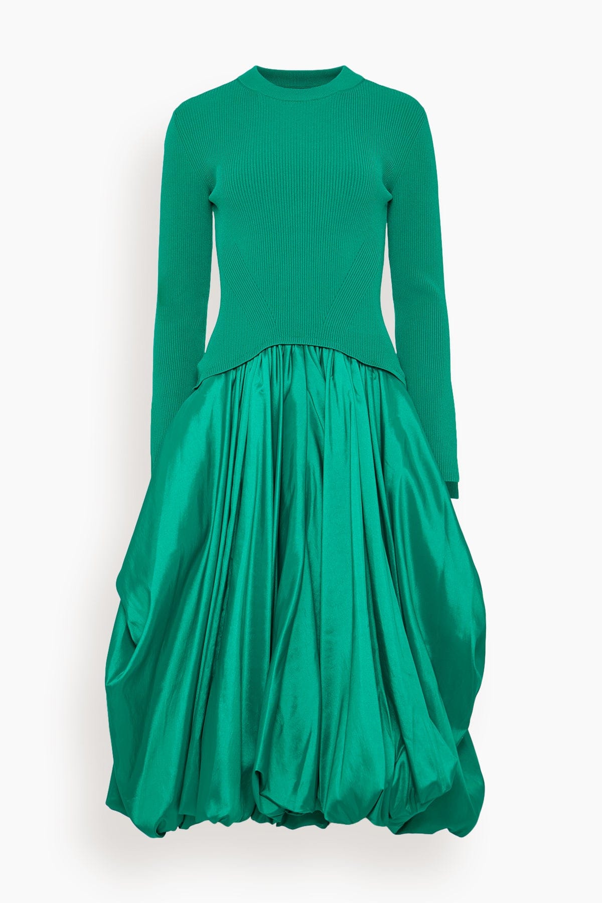 Simkhai Kenlie Balloon Dress - Green Simkhai Kenlie Balloon Dress - Green