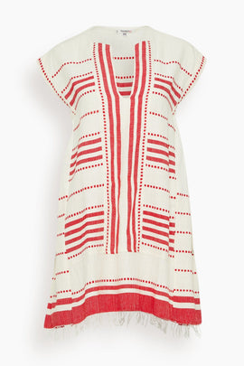 Elina Caftan in Eshe Red