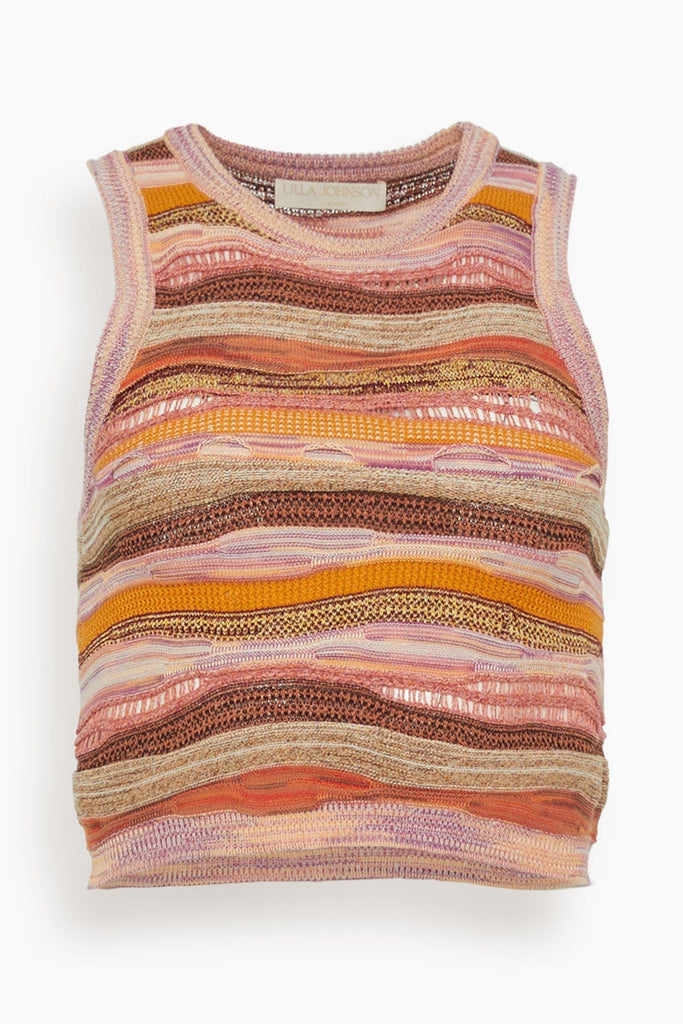 Ulla Johnson Miri Top in Sunset – Hampden Clothing