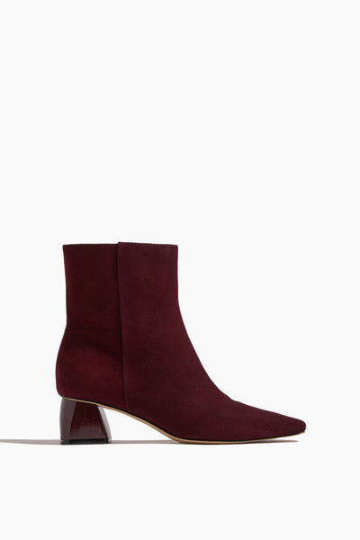 Evelyn Bootie in Merlot