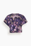 Etoile Isabel Marant Tops Zilia Top in Purple/Lilac Isabel Marant Etoile Zilia Top in Purple/Lilac