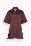 Plan C Dress in Dark Burgundy