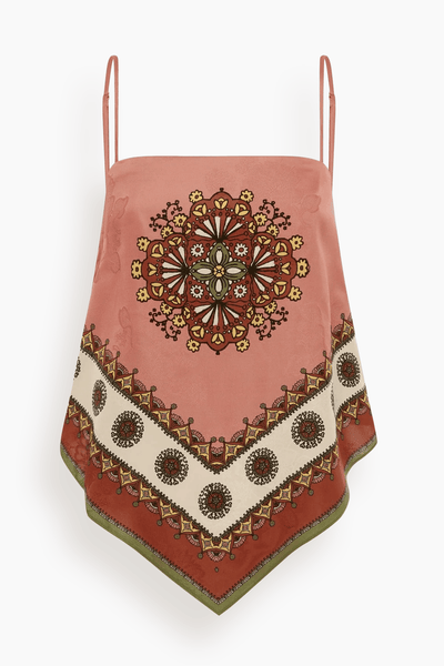 Contina Scarf Top in Multi