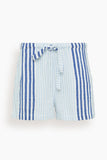 Lemlem Safia Shorts in Shemizi Blue