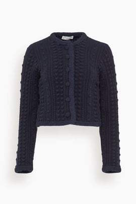 Stef Jacket in Berry Blue