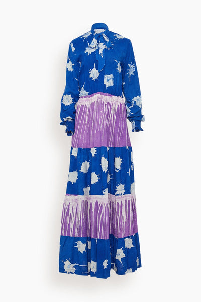 Muyiwa Dress in Blue-Purple