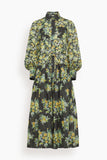 Alemais Nina Shirtdress in Black