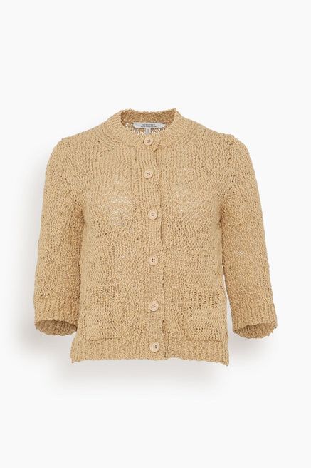 Dorothee Schumacher Sweaters Cotton Love Pullover in Camel