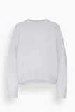 Loulou de Saison Anton Crewneck Sweater in Light Blue