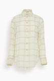 Forte Forte Crepe Voile Shirt in Lattementa