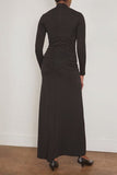 Bite Studios Cocktail Dresses High Neck Ruche Dress in Black Bite Studios High Neck Ruche Dress in Black