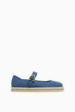 Rothy's The Espadrille Mary Jane in Blue Breeze