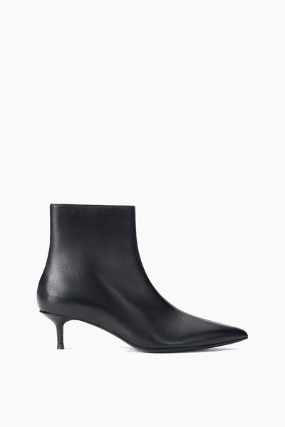 Sebastian Kitten Heel Boot in Black