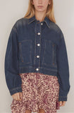 Isabel Marant Jackets Josephine Jacket in Faded Blue Isabel Marant Josephine Jacket in Faded Blue