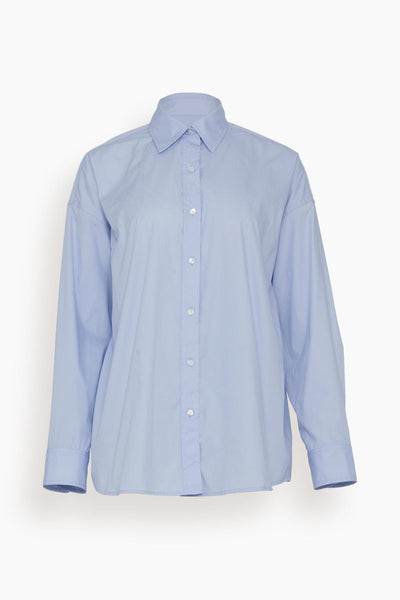 Mael Oversized Shirt in Light Blue