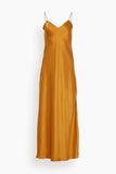 Dannijo Slip Dresses Mossy Maxi Slip Dress in Bronze