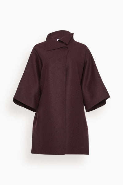 Kimono Jacket in Bordeaux