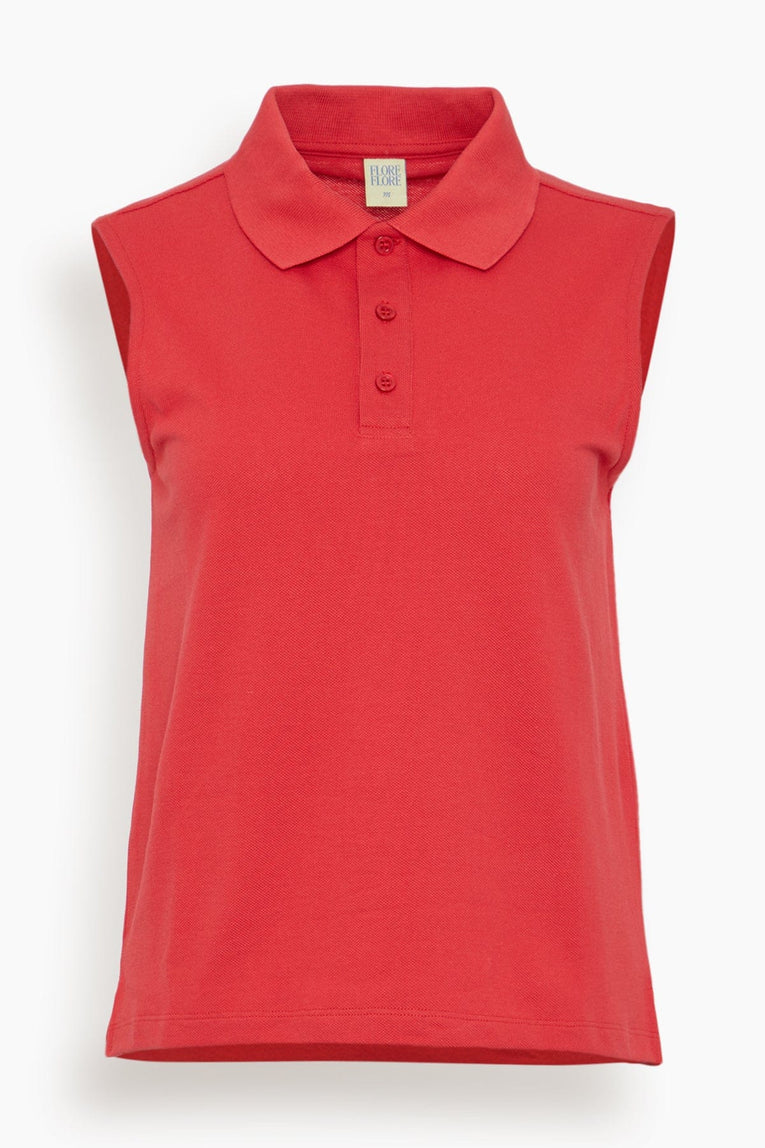 Flore Flore Lauren Polo in Raspberry