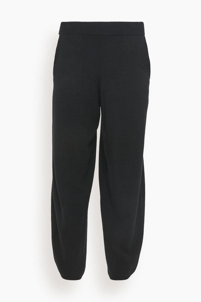 Bari Knit Pant in Black