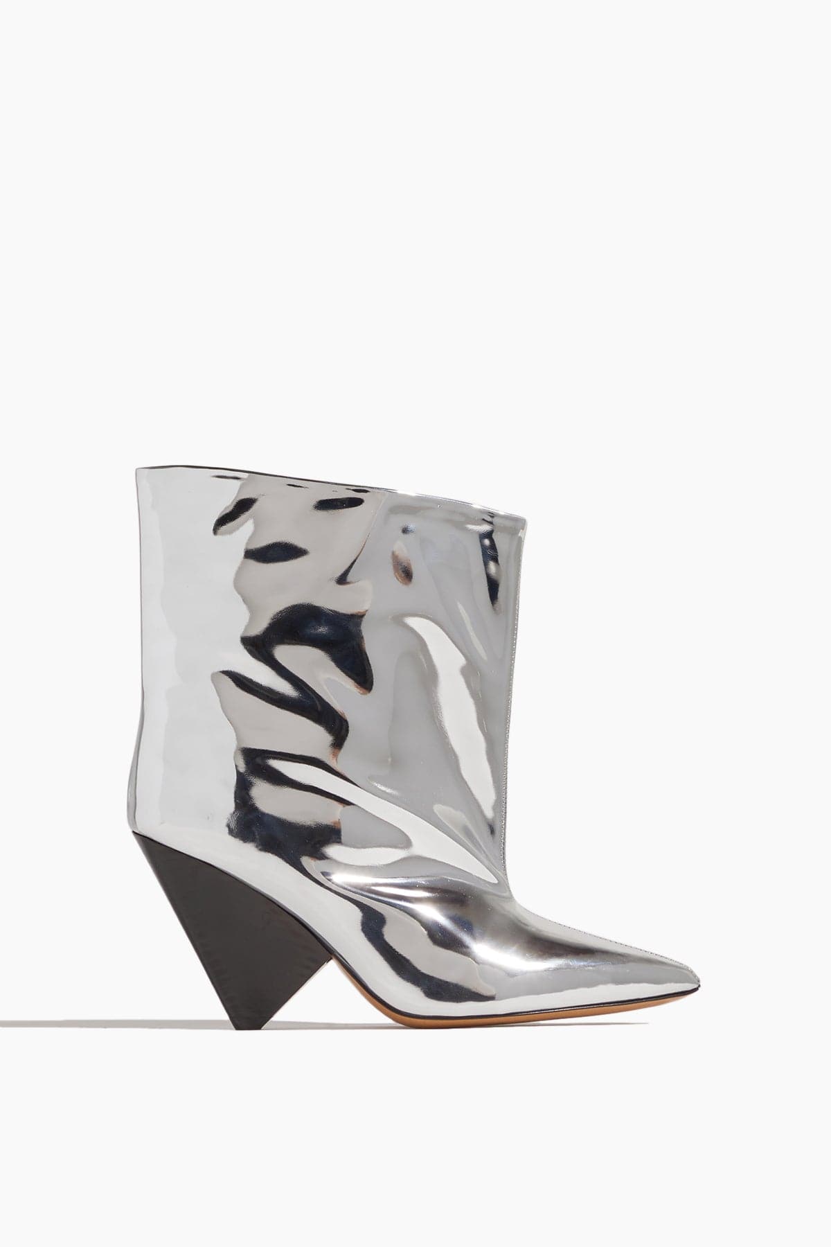 Isabel Marant Shoes Ankle Boots Miyako Boots in Silver