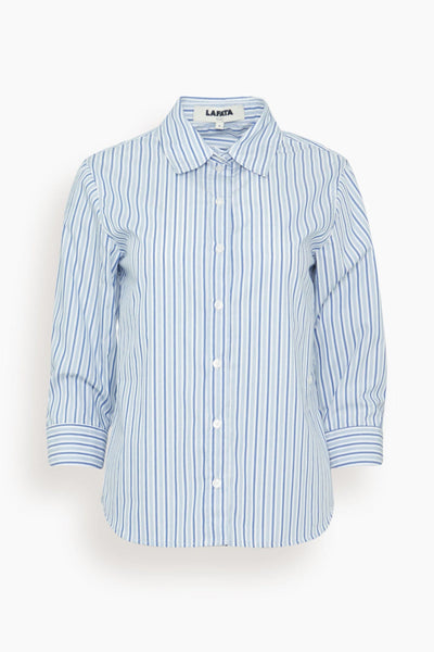 The Twilo Shirt in French Blue/Blue