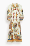 Alemais Mercado Midi Dress in Multi