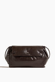 Staud Cy Convertible Bag in Espresso Snake