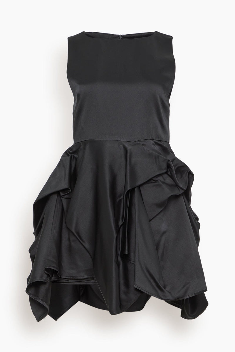 JW Anderson Peplum Bustier Dress in Black – Hampden Clothing