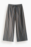 Staud Mateo Pant in Huntington Stripe