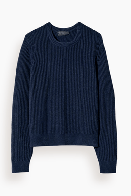 Tarik Sweater in Dark Navy