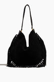Isabel Marant Oskan Hobo Soft Bag in Black