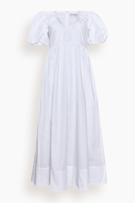 Augusta Dress in White