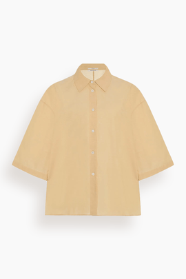 Voile Short Sleeve Shirt in Mimosa