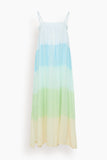 Lemlem Eda Slip Dress in Nefas Mint
