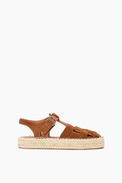 Hemingway Fisherman Sandal in Tabac