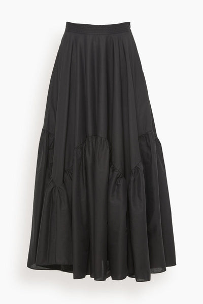 Astree Skirt in Noir