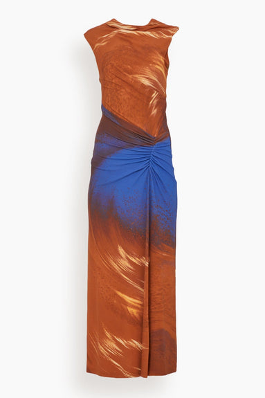 Simkhai Casual Dresses Acacia Midi Dress in Sierra Print