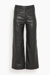 Proenza Schouler Black Proenza Schouler White Label Leather Pants